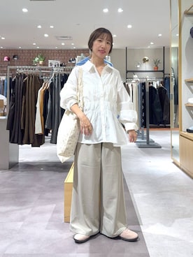 「アイテム（ピアス（両耳用））」を使った、たっきー◡̈❤︎さん（レディース・149cm・30代）の秋コーディネート
