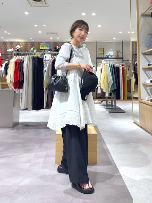 ◆むむページ セール】シアーラメクルーLS 143395（Tシャツ/カットソー