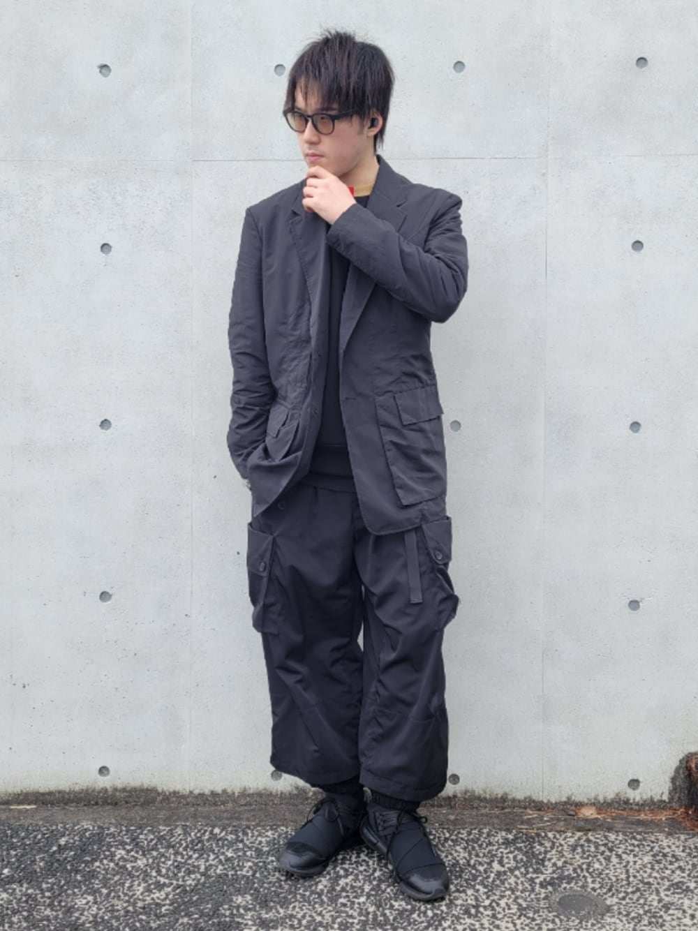 Y-3（ワイスリー）の「CR NYL BLAZER（テーラードジャケット