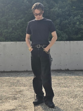 「アイテム（腕時計）」を使った、MASUIさん（メンズ・179cm）の夏コーディネート
