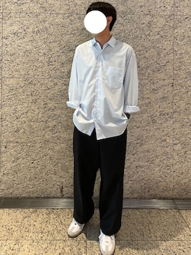 「Firsthand（ファーストハンド）のアイテム（トップス）」を使った、たくやさん（メンズ・173cm）の夏コーディネート