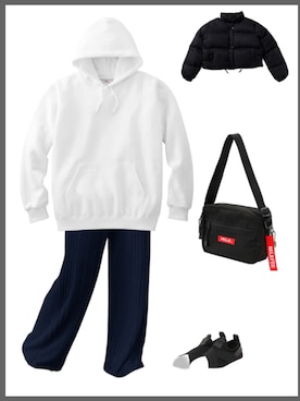 ノンタンさんのコーディネート