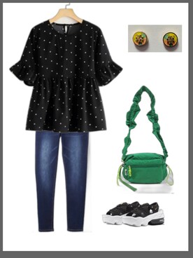 ノンタンさんのコーディネート