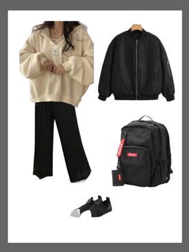 ノンタンさんのコーディネート