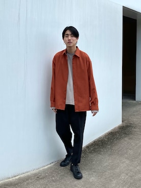 やなぎのしゅんぼさん（メンズ・176cm・20代）の秋コーディネート