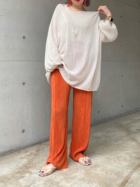 莉子 Rikoさん（レディース・158cm）の夏コーディネート