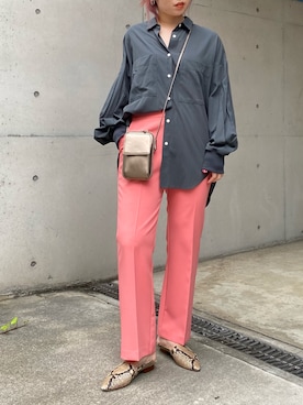 「Coming soon…」｜「アイテム（スリッポン）」を使った、莉子 Rikoさん（レディース・158cm）の夏コーディネート