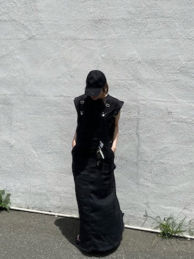 「ECRIRE×miho.a.nico」｜莉子 Rikoさん（レディース・158cm）の夏コーディネート