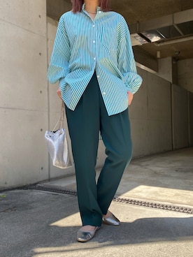 莉子 Rikoさん（レディース・158cm）の秋コーディネート