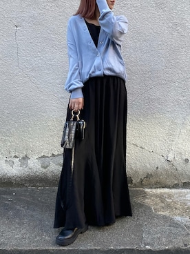 莉子 Rikoさん（レディース・158cm）の秋コーディネート