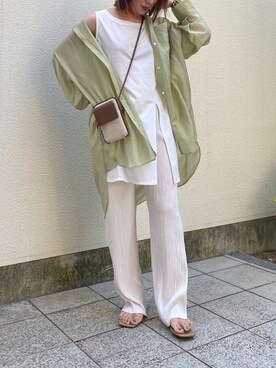 莉子 Rikoさん（レディース・158cm）の夏コーディネート