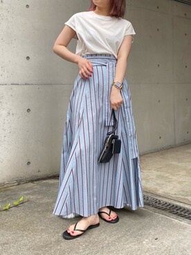 莉子 Rikoさん(レディース・158cm)の夏コーディネート