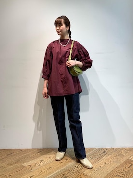 𝓝さん（レディース・161cm）の夏コーディネート