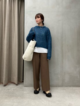 𝓝さん（レディース・161cm）の秋コーディネート