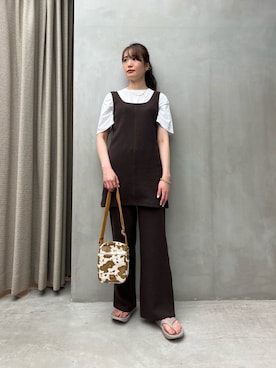 「Ch!iii BAG（チーバック）のアイテム」を使った、𝓝さん（レディース・161cm）の夏コーディネート