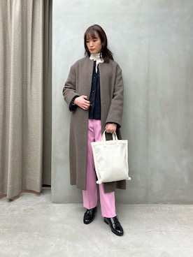 𝓝さん（レディース・161cm）の秋コーディネート