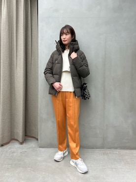 「DESCENTE ALLTERRAIN（デサント　オルテライン）のアイテム（ジャケット/アウター）」を使った、𝓝さん（レディース・161cm）の秋コーディネート