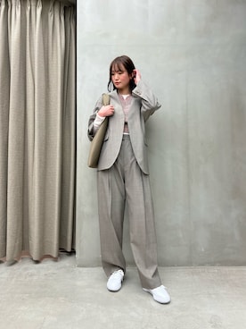 𝓝さん（レディース・161cm）の冬コーディネート