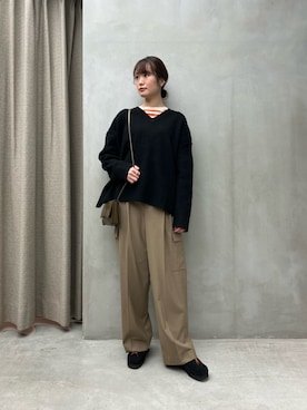 𝓝さん(レディース・161cm)の秋コーディネート