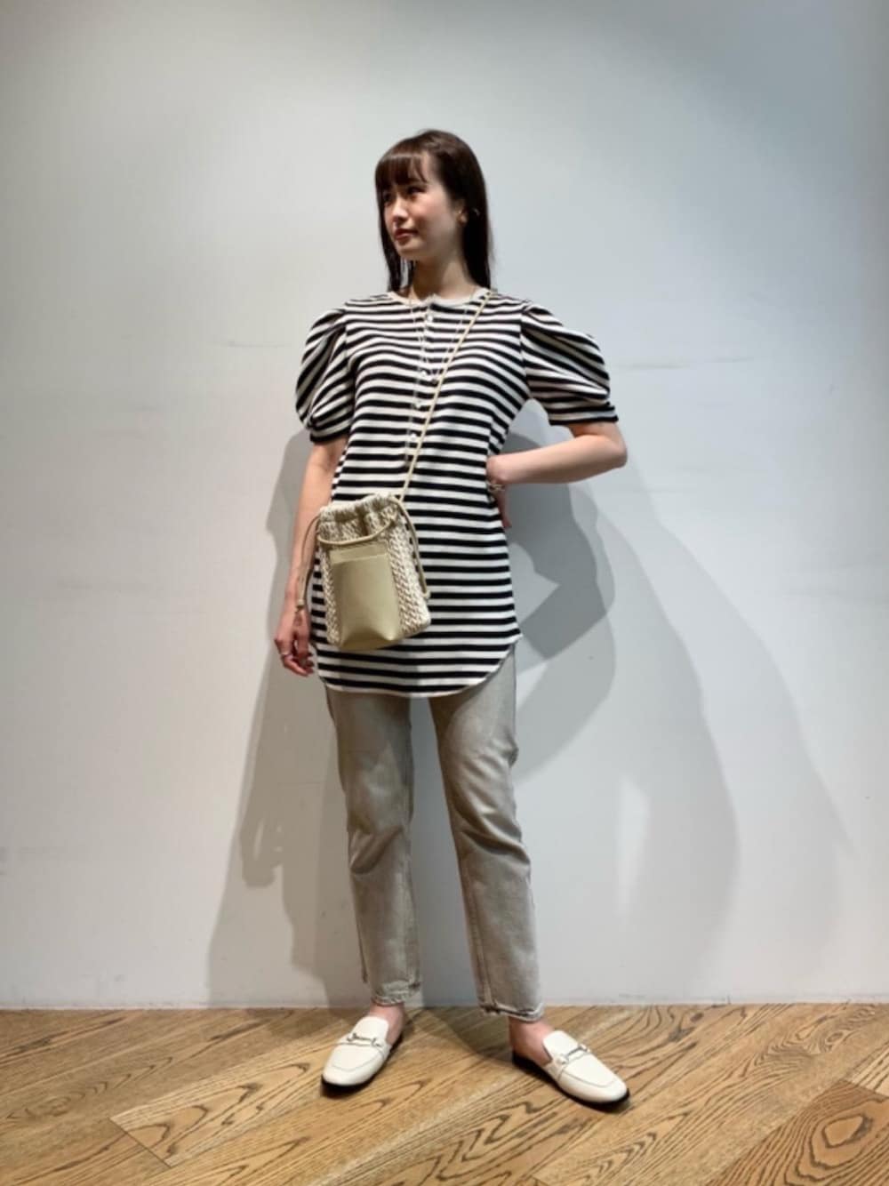 BY ハニカムヘンリー＆クルーネック 5分袖カットソー －2WAY－ BY ハニカムヘンリー＆クルーネック 5分袖カットソー －2WAY