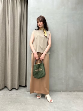 𝓝さん（レディース・161cm）の夏コーディネート