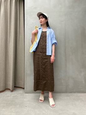 「Ch!iii BAG（チーバック）のアイテム」を使った、𝓝さん（レディース・161cm）の春コーディネート