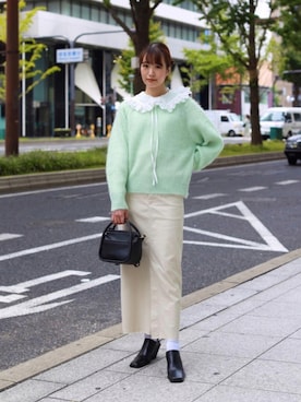 𝓝さん(レディース・161cm)の秋コーディネート