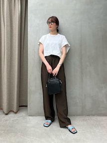 【新品】＜H＞CLEAR COTTON SHORT PULLOVER H BEAUTY&YOUTH UNITED ARROWS（エイチビューティーアンドユース