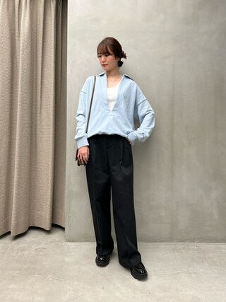 THE SHINZONE別注　ディープVネック スウェットプルオーバー THE SHINZONE（ザ シンゾーン）の「【別注】＜Shinzone