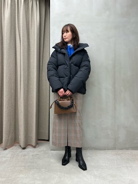 𝓝さん（レディース・161cm）の秋コーディネート