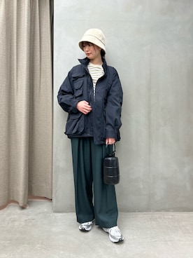 𝓝さん（レディース・161cm）の秋コーディネート