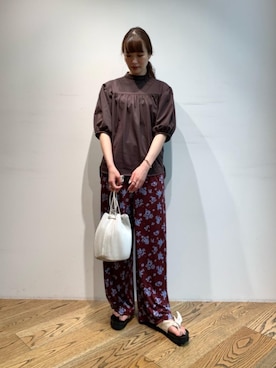 𝓝さん（レディース・161cm）の夏コーディネート