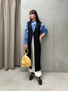 𝓝さん(レディース・161cm)の春コーディネート