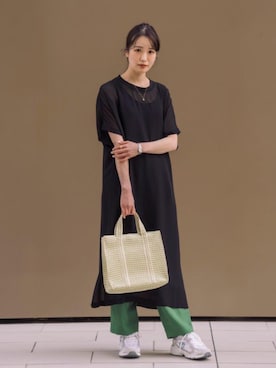 𝓝さん（レディース・161cm）の春コーディネート