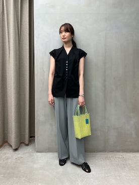 𝓝さん（レディース・161cm）の夏コーディネート