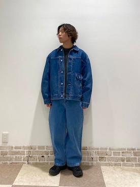 「アイテム（モッズコート）」を使った、yuukiさん（メンズ・164cm）の冬コーディネート