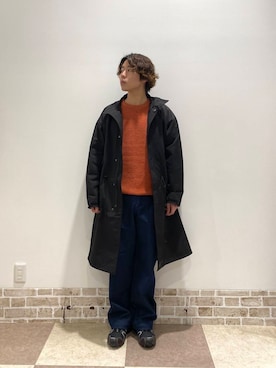 「アイテム（モッズコート）」を使った、yuukiさん（メンズ・164cm）の冬コーディネート