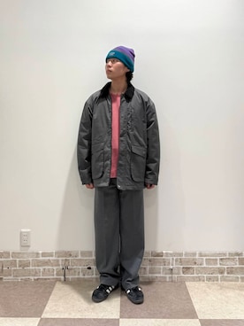 「春のジャケットスタイル」｜「アイテム（その他アウター）」を使った、yuukiさん（メンズ・164cm）の冬コーディネート
