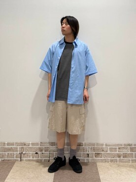 「アイテム（Tシャツ/カットソー、その他）」を使った、yuukiさん（メンズ・164cm）の夏コーディネート