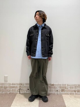「newarrival」｜「アイテム（デニムジャケット）」を使った、yuukiさん（メンズ・164cm）の春コーディネート