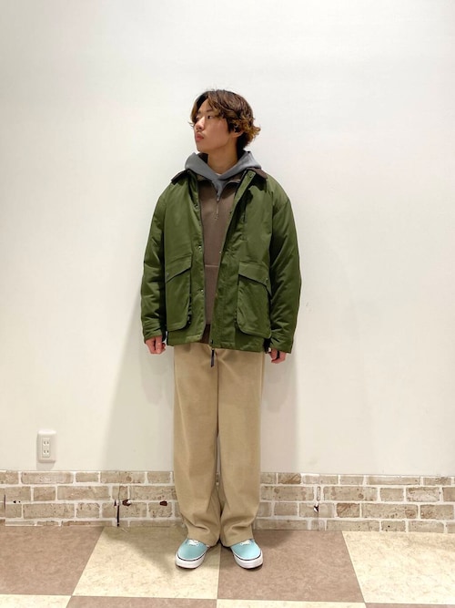 セール】ストレッチダンボール プルオーバーパーカー（パーカー