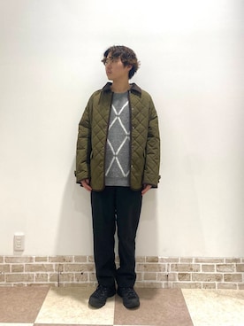 「アイテム（ミリタリージャケット）」を使った、yuukiさん（メンズ・164cm）の秋コーディネート