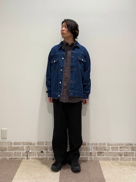 「newarrival」｜「アイテム（デニムジャケット）」を使った、yuukiさん（メンズ・164cm）の春コーディネート