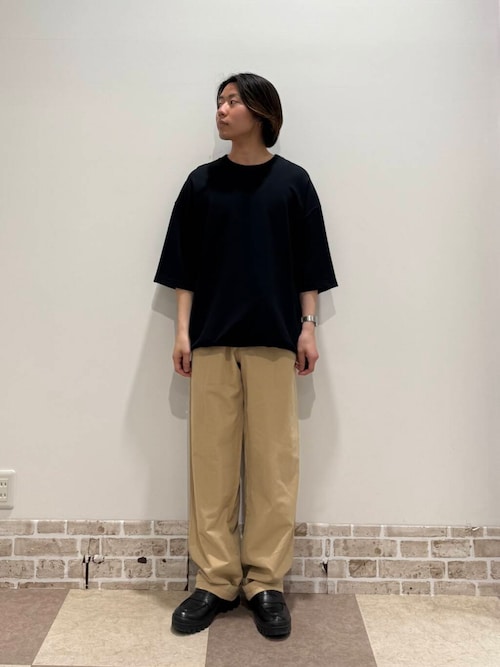 サイドストレージ半袖ポンチTops