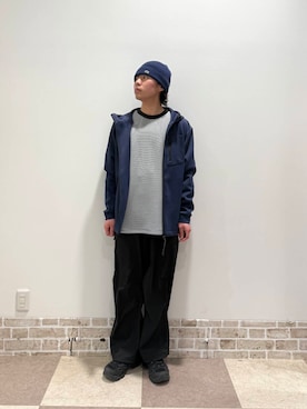 「newarrival」｜「アイテム（その他アウター）」を使った、yuukiさん（メンズ・164cm）の春コーディネート