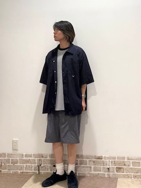 「機能性素材」｜yuukiさん（メンズ・164cm）の夏コーディネート
