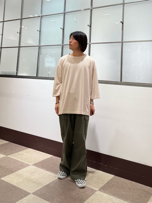 セール】接触冷感ポンチ7分袖Tops（Tシャツ/カットソー）｜ITEMS