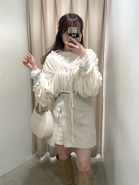 Yu.さん（レディース・150cm）の春コーディネート