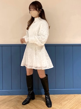 Yu.さん（レディース・150cm）の冬コーディネート