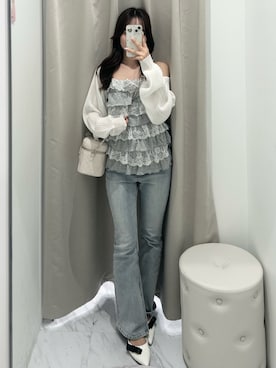 Yu.さん(レディース・150cm)の春コーディネート